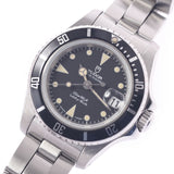Tudor Chudel Submarina Date 96090 Women's SS Watch Automatic Wound Black Table AB Rank Used Sinkjo