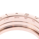 BVLGARI Bulgari B-ZERO Rock Ring # 63 21.5 Unisex K18PG / Ceramic Ring / Ring A-Rank Used Silgrin