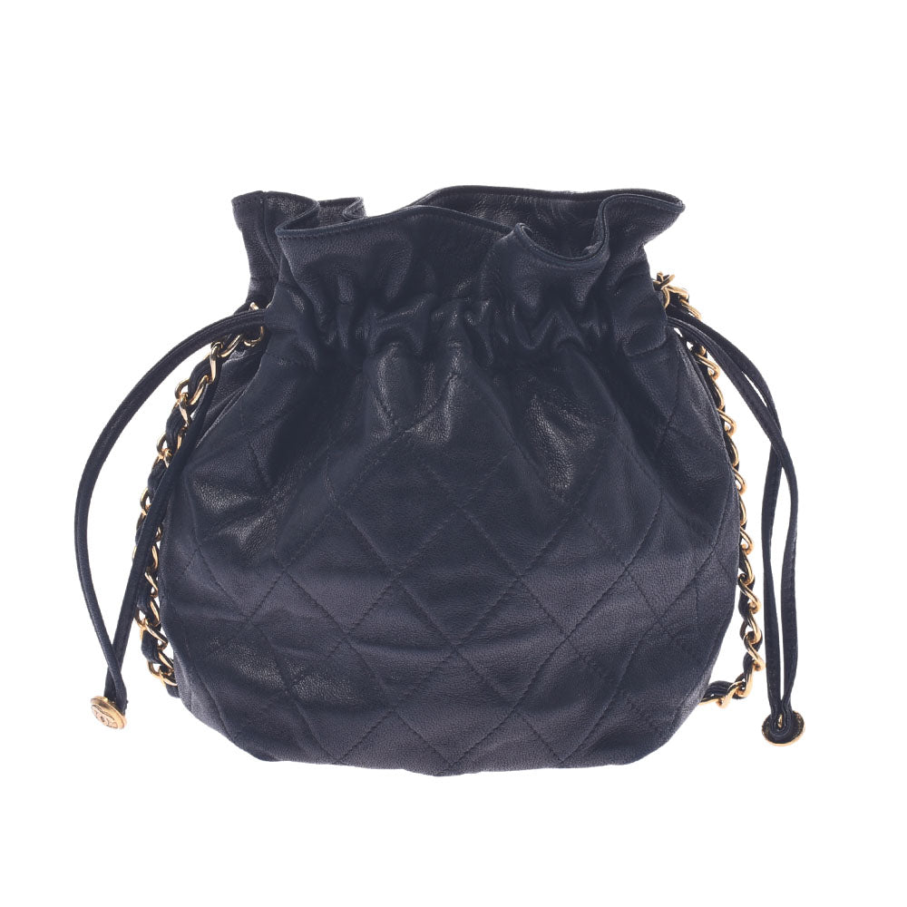 CHANEL Silk Satin Quilted Mini Chain Shoulder Bag Crossbody W18 Women Y1040