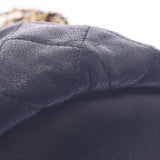 CHANEL シャネル ミニ巾着 チェーンショルダーバッグ 黒 ゴールド金具 レディース ラムスキン ショルダーバッグ Bランク 中古 銀蔵