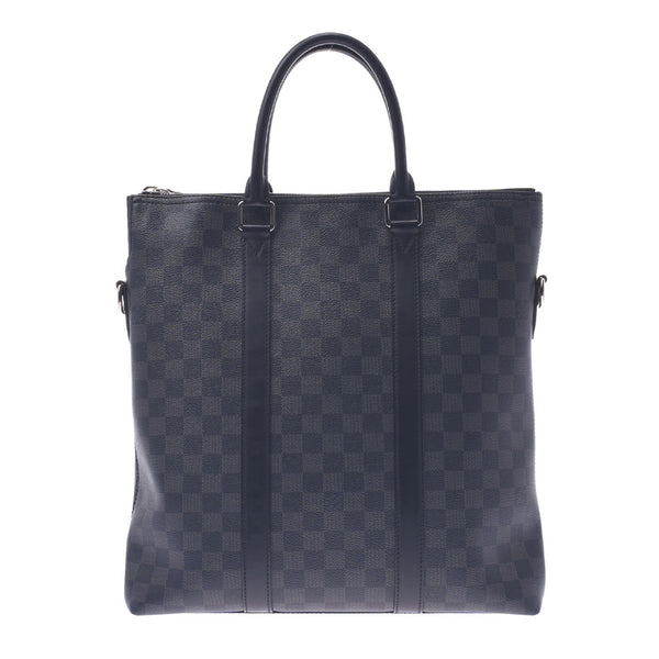 Louis Vuitton damuil graffiti Anton Tote 2WAY Gree / black m40000 men's damey graffiti canvas tote bag a