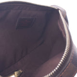 LOUIS VUITTON Louis Vuitton Damier Jeronimos Body Bag Brown N51994 Unisex Damier Canvas Shoulder Bag AB Rank Used Ginzo