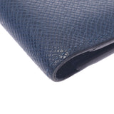 Louis Vuitton Louis Vuitton Taiga Portfoille款式蓝色船用M30530男士皮革钱包AB排名使用水池