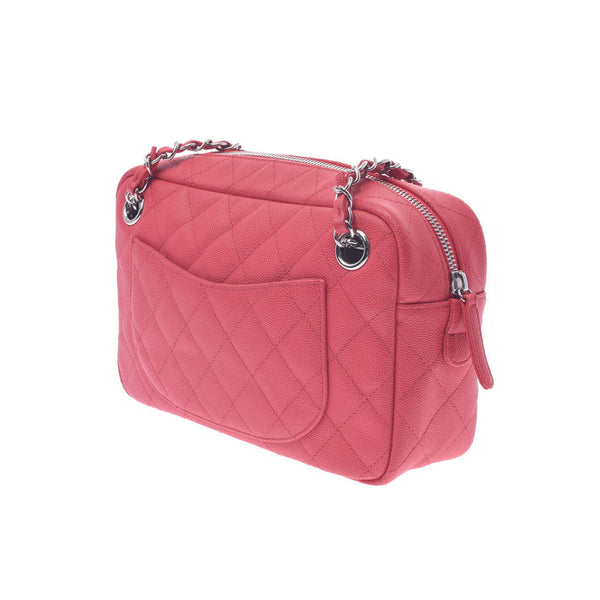 Chanel Maestro chain shoulder pink caviar skin Shoulder Bag NEW