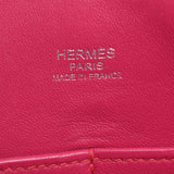 Hermes Hermes Prumm Elan 28 Rose Shocking Silver Fittings □ J-Engraved (around 2006) Ladies Shake Handbags AB Rank Used Sinkjo