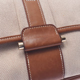 HERMES Hermes Boorang Ivory/Tea □Q Imprint (circa 2013) Unisex Twal Ash/Valeria Shoulder Bag B Rank Used Ginzo