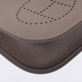 【母亲节推荐】银藏二手未使用的HERMES爱马仕EVRIM TPM Y刻印Ettop Trip Creamans肩包