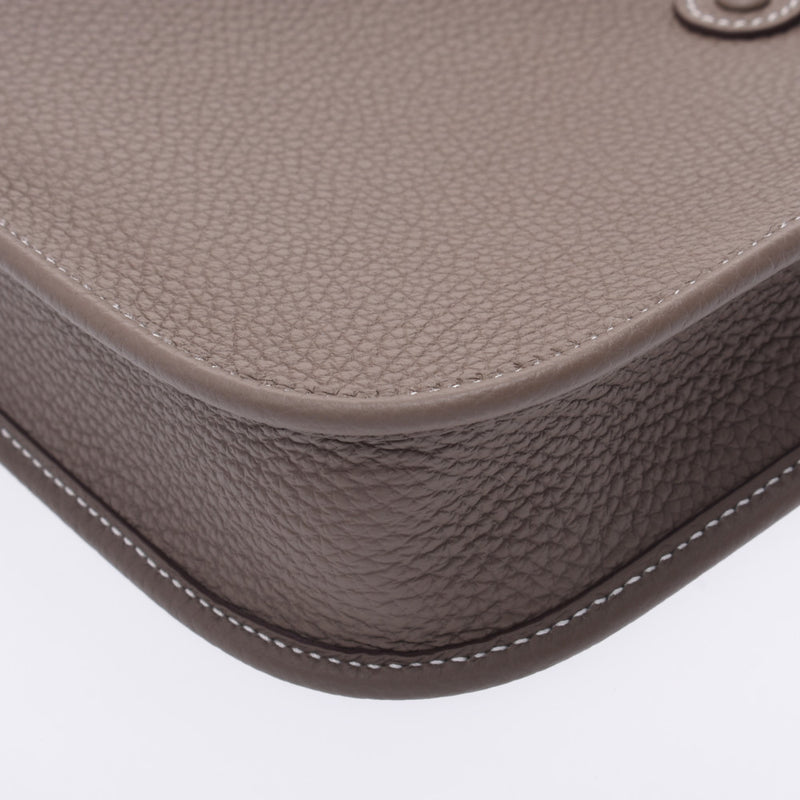 【母亲节推荐】银藏二手未使用的HERMES爱马仕EVRIM TPM Y刻印Ettop Trip Creamans肩包