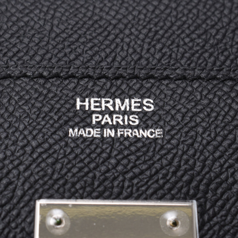 Hermes Birkin bag 30 "black leather Epson handbag"