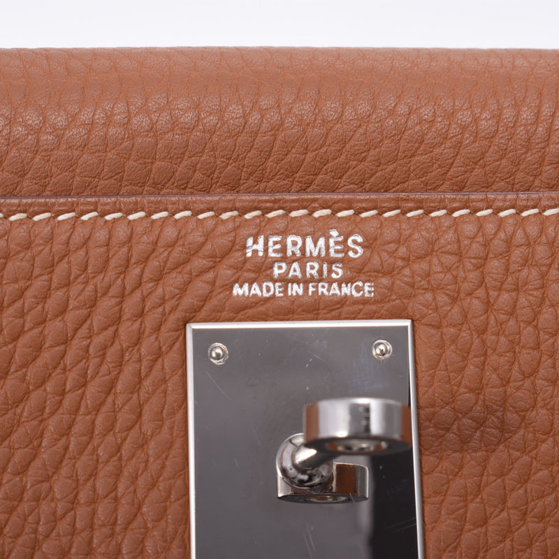 HERMES Hermes,Kelly,32岁,内缝2WAY袋,金银金餐I信号(2005年左右)女士Trillon Clemans手袋AB排名,使用银仓