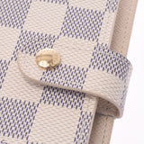 LOUIS VUITTON ルイヴィトン ダミエ アズール アジェンダPM 白 R20706 ユニセックス ダミエアズールキャンバス 手帳カバー Aランク 中古 銀蔵
