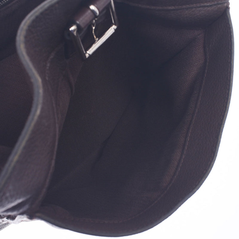 Hermes marawari GM BROWN SILVER STUDS shoulder bag Unisex trunks Creme shoulder bag