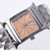 【Summer Selection Clock】 Hermes Hermes Lamsis HH1.210 Women's SS Watch Quartz Pink Table A-Rank Used Sinkjo