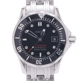 Omega Omega Seamaster Professional 300 8P钻石212.30.28.61.51.001女士SS手表石英黑桌A级使用SILGRIN