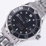 Omega Omega Seamaster Professional 300 8P钻石212.30.28.61.51.001女士SS手表石英黑桌A级使用SILGRIN