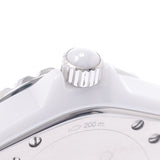 Chanel Chanel J12 33mm H0968 Women White Ceramic / SS Watch Quartz White Flight A Rank Used Sink