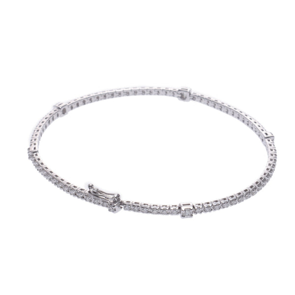 Damiani Damian Notte di San Lorenzo Ladies K18WG / Diamond Bracelet A-Rank Used Silgrin