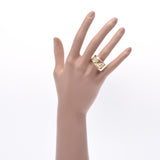 CARTIER Cartier No.12.5 Ladies K18YG/Dial ring ring A rank Used Ginzo