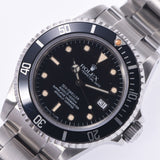 ROLEX Rolex Seedweller Triple Six 16660 Men's SS Watch Automatic Wound Black Table AB Rank Used Sinkjo