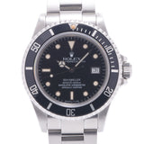 ROLEX Rolex Seedweller Triple Six 16660 Men's SS Watch Automatic Wound Black Table AB Rank Used Sinkjo