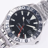 Omega Omega Seamaster 300m GM T 50th Anniversary Model 2534.50 Men's SS Watch Automatic Wound Black Table A-Rank Used Sinkjo