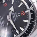 Omega Omega Seamaster Planet Ocean 2200.51 Men's SS Watch Automatic Wound Black Table A-Rank Used Silgrin