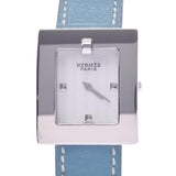 HERMES Hermes Belt Watch BE1.110 Ladies SS/Leather Watch Quartz White Dial A Rank Used Ginzo