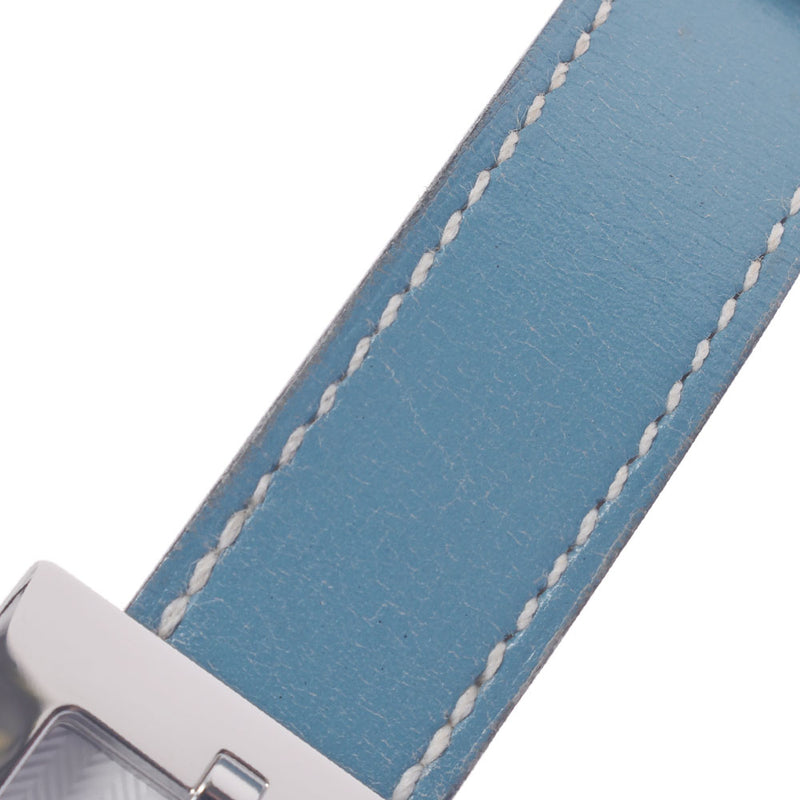 HERMES Hermes Belt Watch BE1.110 Ladies SS/Leather Watch Quartz White Dial A Rank Used Ginzo