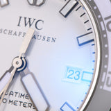 IWC SCHAFFHAUSEN アイダブリューシー シャフハウゼン アクアタイマー IW356809 メンズ SS/ラバー 腕時計 自動巻き 白文字盤 Aランク 中古 銀蔵