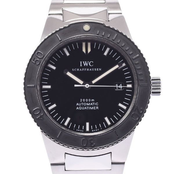 IWC scufffhausen Aida luminous shahhausen Aqua timer date Automatic Watch