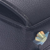 Alexander McQueen Alexander Macquin Box Bag 2way Bag Black 479767 Ladies Goat Leather Shoulder Bag Unused Silgrin