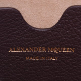 ALEXANDER MCQUEEN アレキサンダーマックイーン ボックスバッグ 2WAYバッグ ダークパープル 479767 レディース ゴートレザー ショルダーバッグ 未使用 銀蔵