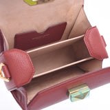 Alexander McQueen Alexander Macqueen Box Bag 2way Bag Red 479767 Ladies Goat Leather Shoulder Bag Unused Silgrin