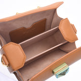 Alexander McQueen Alexander Macqueen Box Bag 2way Bag Beige 479767 Ladies Goat Leather Shoulder Bag Unused Silgrin