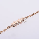 【Summer Selection Recommended】 Cartier Cartier Heart Women's K18PG Necklace A Rank Used Sinkjo