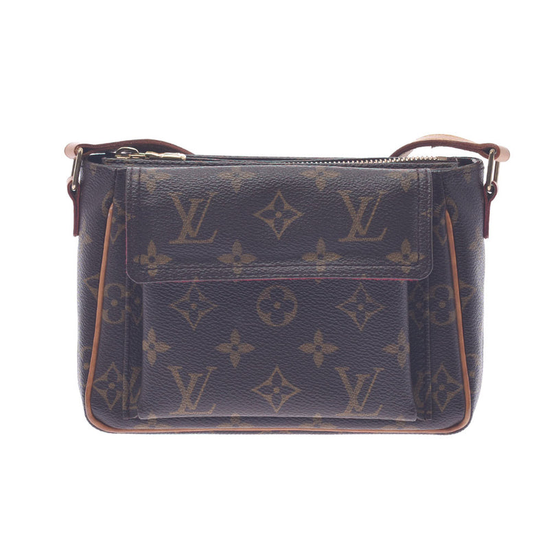 LOUIS VUITTON ルイヴィトン モノグラム ヴィバシテPM ブラウン M51165 レディース モノグラムキャンバス ショルダーバッグ Bランク 中古 銀蔵