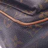 LOUIS VUITTON ルイヴィトン モノグラム ヴィバシテPM ブラウン M51165 レディース モノグラムキャンバス ショルダーバッグ Bランク 中古 銀蔵