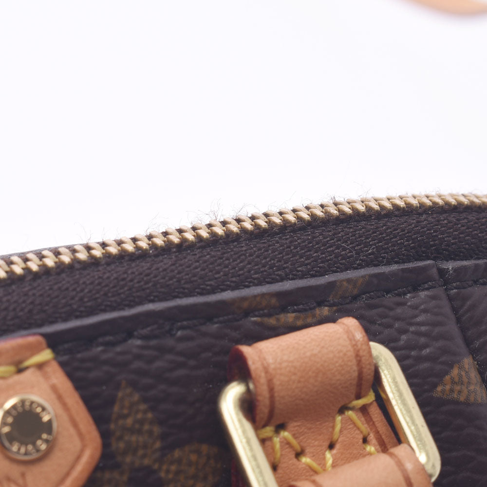 ルイヴィトンナノテュレン 14145 ブラウン レディース