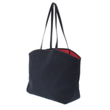 PRADA Prada Robot Pop-up Store Limited Black Unisex Canvas / Leather Tote Bag AB Rank Used Sinkjo