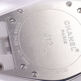 CHANEL シャネル J12 33mm H0968 レディース 白セラミック/SS 腕時計 クオーツ 白文字盤 Aランク 中古 銀蔵