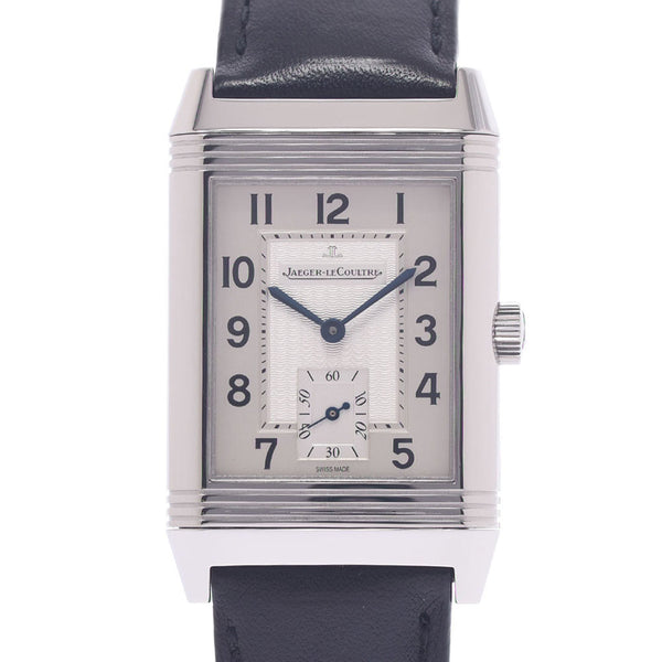 JAEGER-LECOULTRE ジャガー・ルクルト ビッグレベルソ 270.8.62/Q2708410 ボーイズ SS/革 腕時計 手巻き シルバー文字盤 Aランク 中古 銀蔵