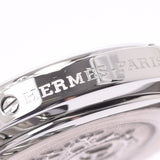 HERMES エルメス クリッパー CL4.210 レディース SS 腕時計 クオーツ 白（青みがあります）文字盤 Aランク 中古 銀蔵