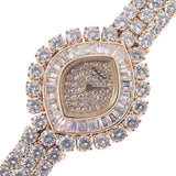 Chopard Chopard Case Full Diamond Bless Diamond 10 / 5741-1 Women's YG Watch Quartz Diamond Character A-Rank Used Sinkjo