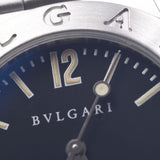 BVLGARI Bulgari Deer Gono Sports LCV29S Women's SS Watch Automatic Wound Black Table AB Rank Used Silgrin