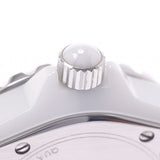 Chanel Chanel J12 33mm H0968 Women White Ceramic / SS Watch Quartz White Flight A Rank Used Sink