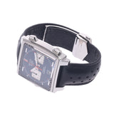 Tag Heuer Tag Hoyer Monaco Back Skay CAW211P.FC6356 Men's SS / Leather Watch Automatic Rolling Blue Character A-Rank Used Silgrin