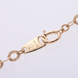 [Summer Selection Recommended] Other Stars Sand Diamond 0.38ct Ladies K18 YG Necklace A-Rank Used Silgrin