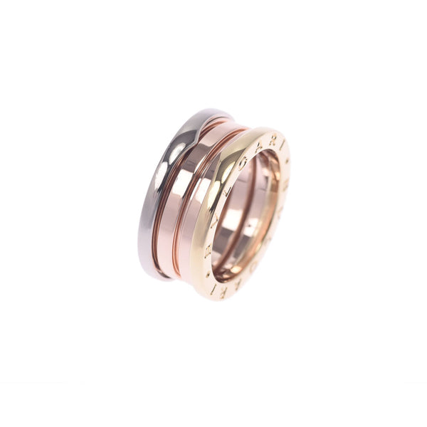 BVLGARI Bulgari Perfect Mystyeking # 53 12 Unisex K18YG / PG / WG Ring, Ring A-Rank Used Silgrin