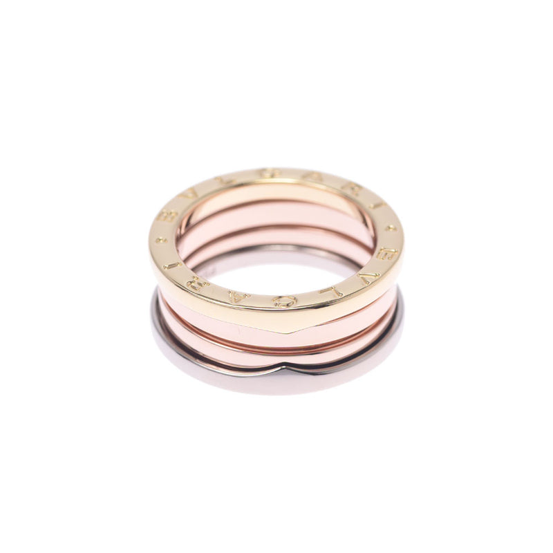 BVLGARI Bulgari Perfect Mystyeking # 53 12 Unisex K18YG / PG / WG Ring, Ring A-Rank Used Silgrin