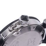 Cartier Cartier Pasha Sai Timer W31077U2 Men's SS / Rubber Watch Automatic Black Table A-Rank Used Silgrin